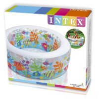 Детский надувной бассейн Intex «Аквариум» (58480) (6903100038017)  Фото №1