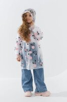 Дождевик для девочки ГЕНЕЗИС DIS MF 52 28 8999 128-134 см Прозрачный (2000990752611A)  Фото №0