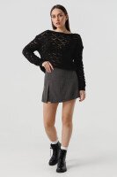 Джемпер однотонный женский Femme 2025 One Size Черный (2000990221513D)  Фото №1