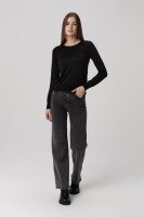 Джемпер однотонный женский Park karon 10285 One Size Черный (2000989850335D)  Фото №2