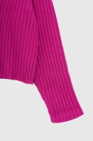 Джемпер однотонний жіночий Femme 1013 One Size Малиновий (2000989871088W)  Фото №6
