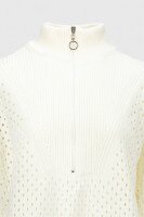 Джемпер однотонний жіночий Femme 1017 M Білий (2000989871286D)  Фото №6