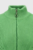 Джемпер однотонний жіночий Femme 1017 S Зелений (2000989871293D)  Фото №5