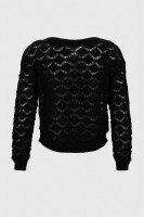 Джемпер однотонный женский Femme 2025 One Size Черный (2000990221513D)  Фото №8