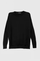 Джемпер однотонный женский Park karon 10245 One Size Черный (2000989979005D)  Фото №5