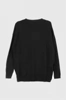 Джемпер однотонный женский Park karon 10245 One Size Черный (2000989979005D)  Фото №9