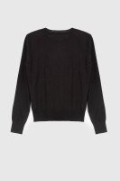 Джемпер однотонный женский Park karon 10285 One Size Черный (2000989850335D)  Фото №6