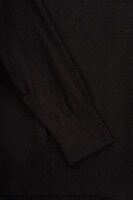 Джемпер однотонный женский Park karon 10285 One Size Черный (2000989850335D)  Фото №9