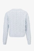 Джемпер однотонный женский Park karon 6022 One Size Голубой (2000990782076W)  Фото №7