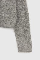 Джемпер однотонний жіночий Park karon 8028 One Size Сірий (2000989850670W)  Фото №8