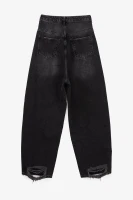Джинсы Baggy женские Zeo Basic 4542 34 Темно-серый (2000990723604D)  Фото №9