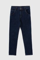 Джинси Mom Fit жіночі 1302 28 Синій (2000990693396D)  Фото №5