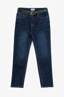 Джинси Mom Fit жіночі 6017 31 Синій  Фото №4