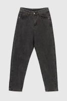Джинсы Mom Fit женские 801 XL Серый  Фото №6