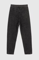 Джинсы Mom Fit женские 801 M Серый  Фото №10