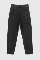 Джинсы Mom Fit женские 801 XL Серый  Фото №10