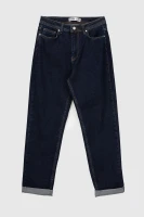 Джинси Mom Fit жіночі Karol D-188 36 Темно-синій (2000990312082D)  Фото №8