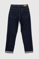 Джинсы Mom Fit женские Karol D-188 36 Темно-синий (2000990312082D)  Фото №9