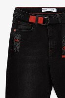 Купити Джинси Mom Fit жіночі Zeo Basic 2260 34 Чорний Артикул: 2000990956170 Фото мініатюра № 7