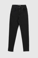 Джинсы Mom Fit женские Zeo Basic 3824 34 Темно-серый (2000990098177D)  Фото №4