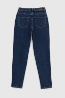 Джинсы Mom Fit женские Zeo Basic 3864 36 Темно-синий (2000990098238D)  Фото №7