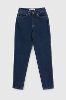 Джинсы Mom Fit женские Zeo Basic 3864 36 Темно-синий (2000990098238D)  Фото №6