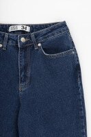 Джинсы Mom Fit женские Zeo Basic 3864 36 Темно-синий (2000990098238D)  Фото №8