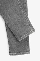 Джинси однотонні Mom Fit жіночі 6453 25 Сірий  Фото №7