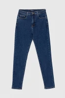 Джинси Slim Fit жіночі 1067 26 Синій (2000990246776W)  Фото №7