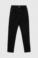 Джинси Slim Fit жіночі Karol 23321-S 34 Чорний (2000990248305D)  Фото №6