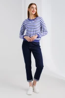 Джинси Mom Fit жіночі Karol D-188 36 Темно-синій (2000990312082D)  Фото №0