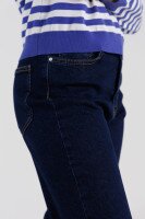 Джинсы Mom Fit женские Karol D-188 36 Темно-синий (2000990312082D)  Фото №3