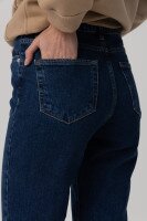 Джинсы Mom Fit женские Zeo Basic 3864 36 Темно-синий (2000990098238D)  Фото №2