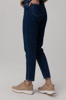 Джинсы Mom Fit женские Zeo Basic 3864 36 Темно-синий (2000990098238D)  Фото №0