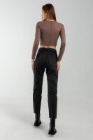 Джинсы Mom Fit женские Zeo Basic 3933 baza 32 Черный (2000990272591D)  Фото №3