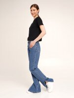 Джинсы Regular fit женские LAWA WBC02366 34 Голубой  Фото №0