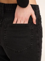 Джинси Regular fit жіночі LAWA WBC02366 38 Чорний  Фото №3