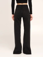 Джинси Regular fit жіночі LAWA WBC02366 38 Чорний  Фото №1