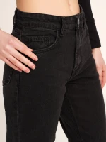 Джинси Regular fit жіночі LAWA WBC02366 38 Чорний  Фото №2