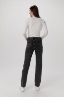 Джинсы женские Regular fit Zeo Basic 3814 36 Темно-серый (2000990211972D)  Фото №4