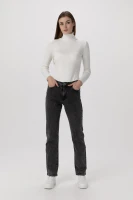 Джинси жіночі Regular fit Zeo Basic 3814 36 Темно-сірий (2000990211972D)  Фото №3