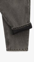 Джинси Baggi для дівчинки Yekipeer B-04-1 134 см Сірий  Фото №1