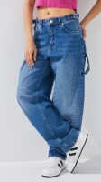 Джинси Baggy жіночі On me 4609 34 Синій