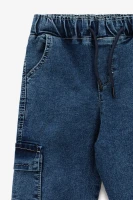 Джинси Joggers для хлопчика Pitiki 9015-1 110 см Синій  Фото №4