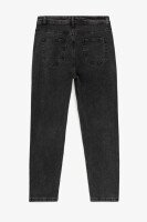 Купить Джинсы Mom Fit женские 130125 34 Черный Артикул: 2000990945655 Миниатюра фотографии № 9