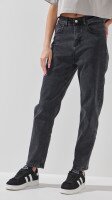 Купить Джинсы Mom Fit женские 130125 34 Черный Артикул: 2000990945655 Миниатюра фотографии № 2