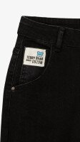 Купить Джинсы Mom Fit женские 3012 25 Черный Артикул: 2000999186622 Миниатюра фотографии № 9