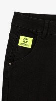 Купить Джинсы Mom Fit женские 3016 26 Черный Артикул: 2000999186691 Миниатюра фотографии № 2