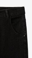 Купить Джинсы Mom Fit женские 3017 25 Черный Артикул: 2000999186509 Миниатюра фотографии № 8