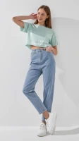Джинси Mom Fit жіночі  801 S Блакитний  Фото №1